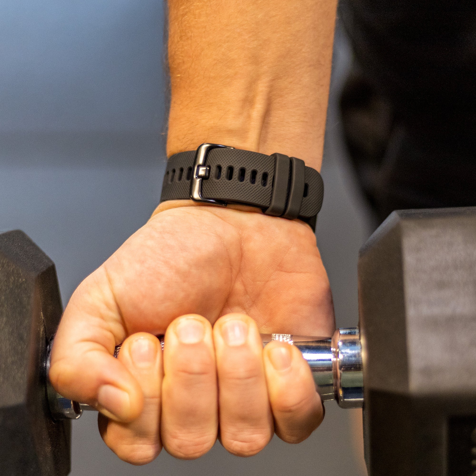Correa silicona lujo Amazfit GTR 3 (Pro) (negro)