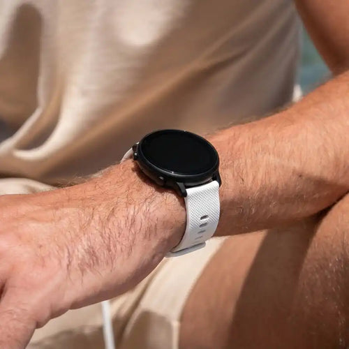 Bracelet silicone luxe Redmi Watch 5 Lite (blanc)