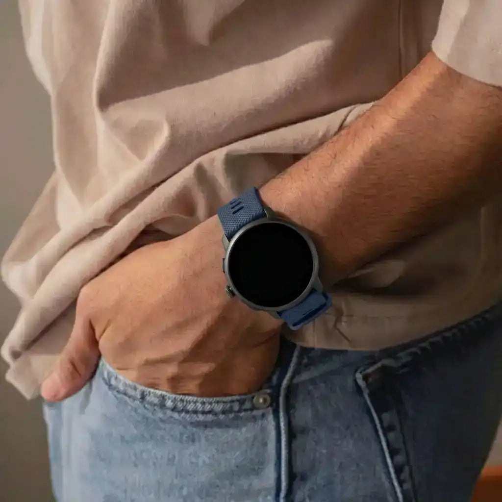 Samsung Galaxy Watch Active Premium Silicone Strap (Dark Blue)