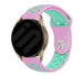 Samsung Galaxy Watch 6 - 40mm Sportarmband (Rosa/Aqua)