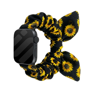 Bracelet Chouchou Apple Watch (tournesols)