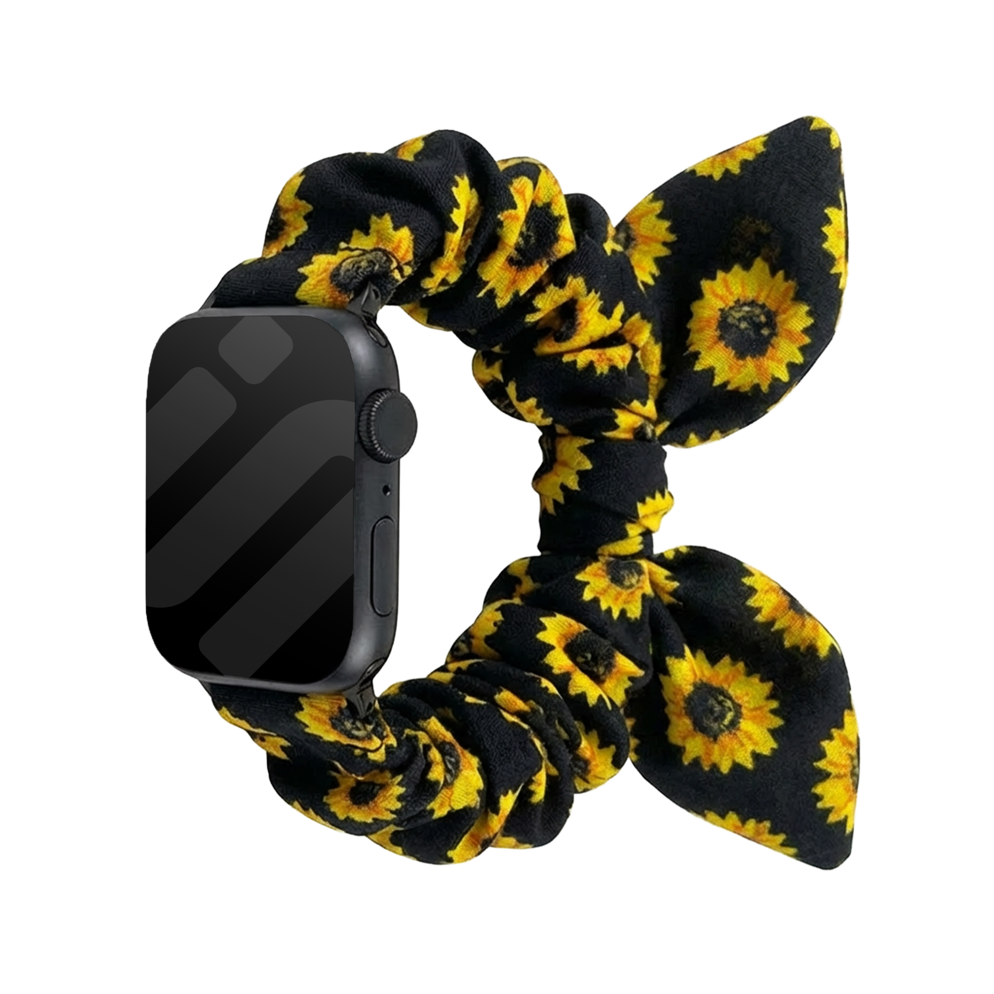 Bracelet Chouchou Apple Watch (tournesols)
