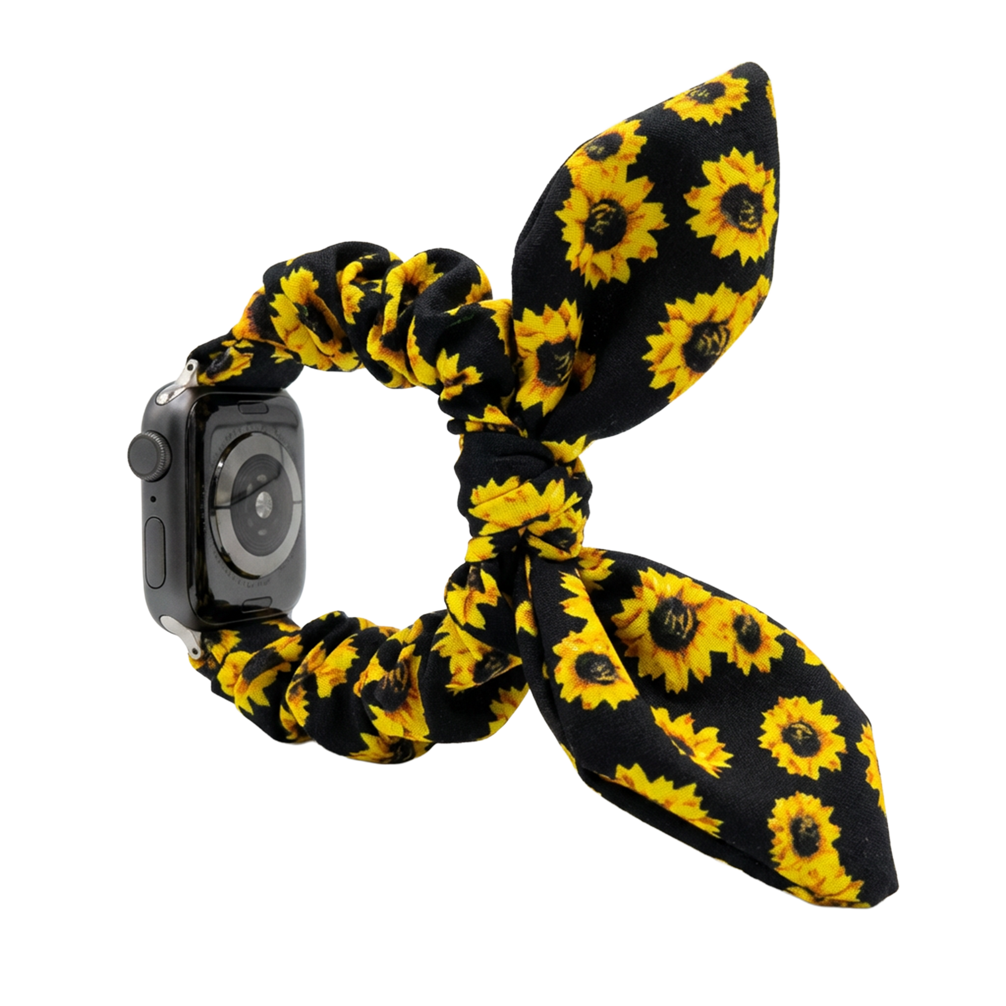 Bracelet Chouchou Apple Watch (tournesols)