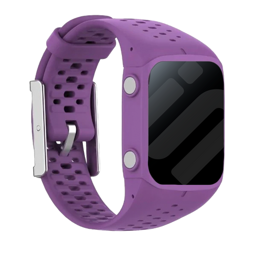 Polar M400 / M430 siliconen bandje (paars)
