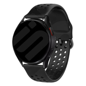 Coros Pace 4 Silicone Air Strap (Black)