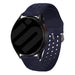 Samsung Galaxy Watch 7 - 40mm Breathable Silicone Strap (Dark Blue)