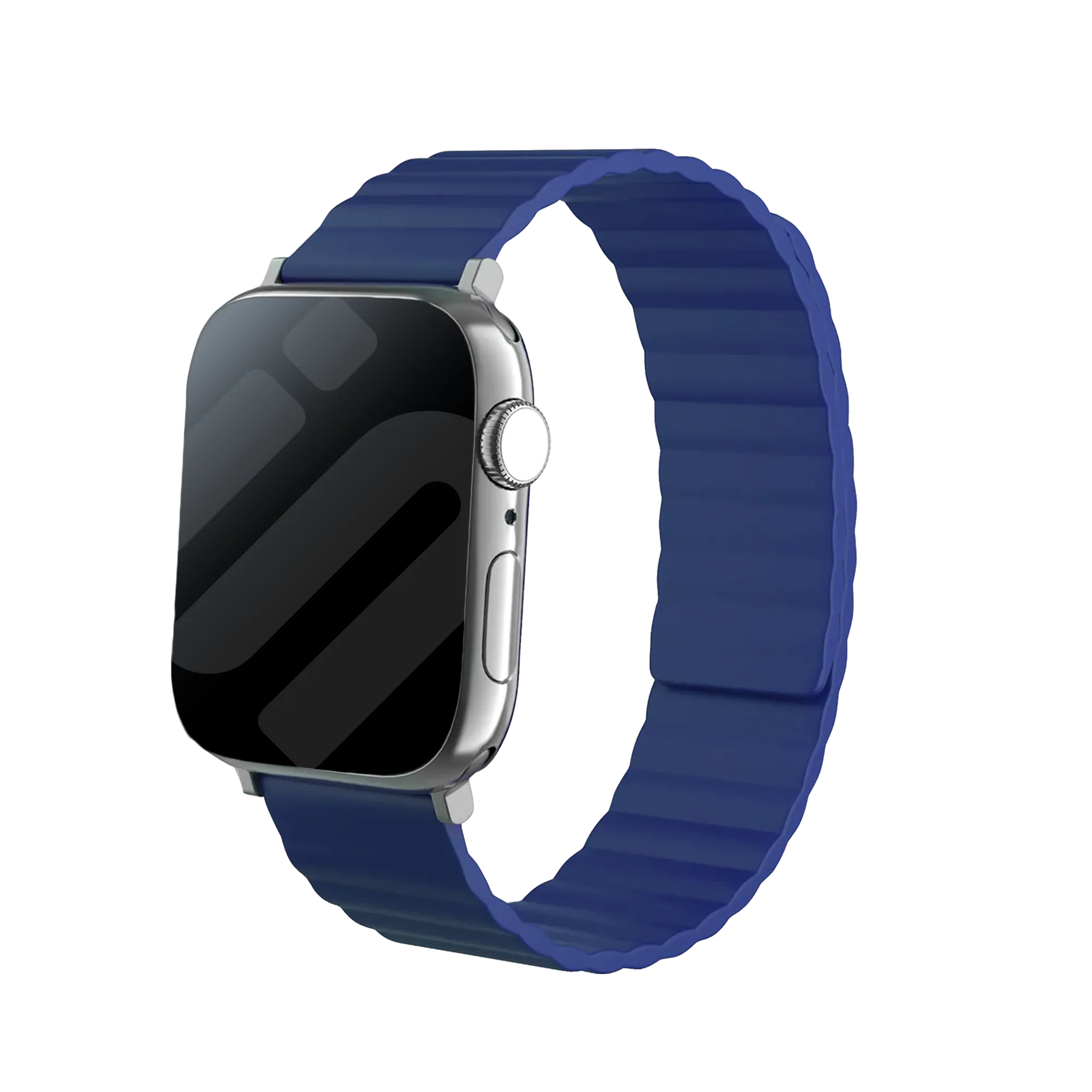 Apple Watch magnetisch siliconen bandje (blauw)