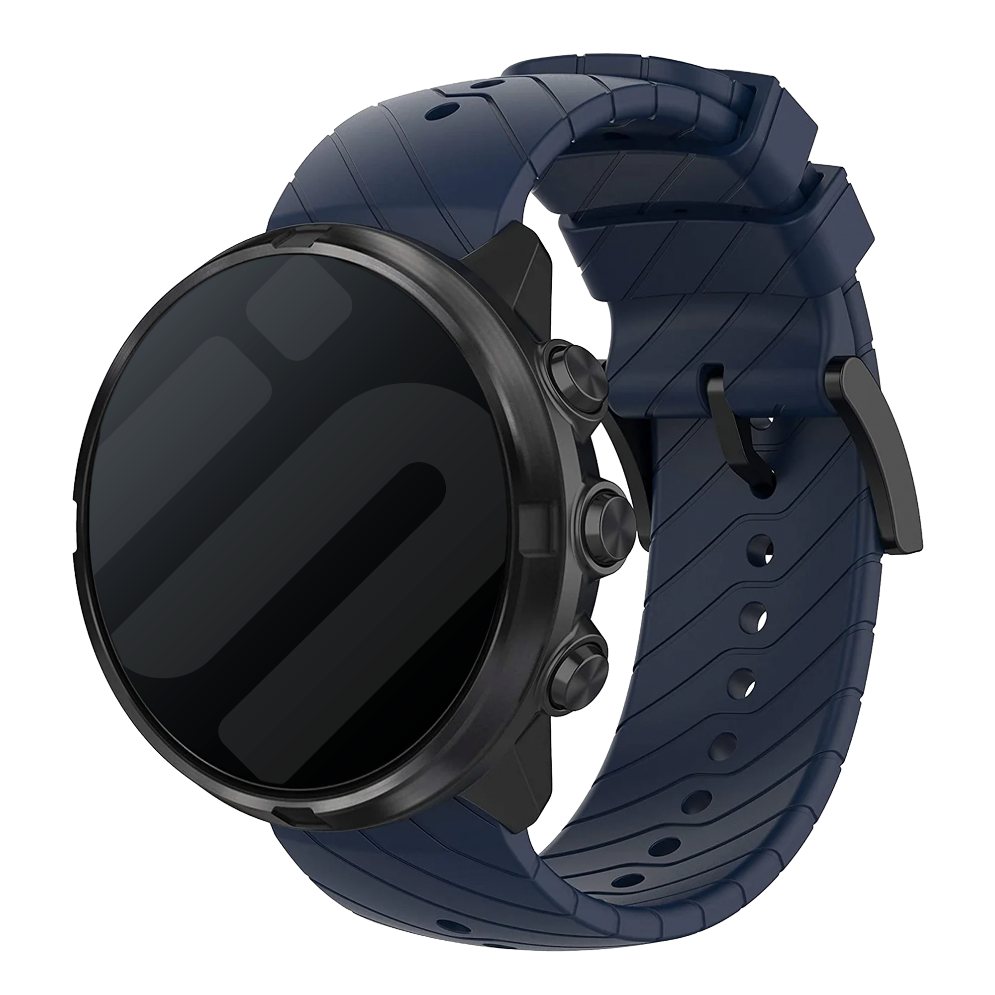 Suunto 9 (Baro) Silicone Strap (Dark Blue)