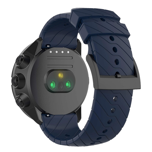 Suunto 9 (Baro) siliconen bandje (donkerblauw)