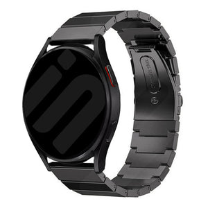 Correa acero Amazfit Bip U (Pro) (negro)