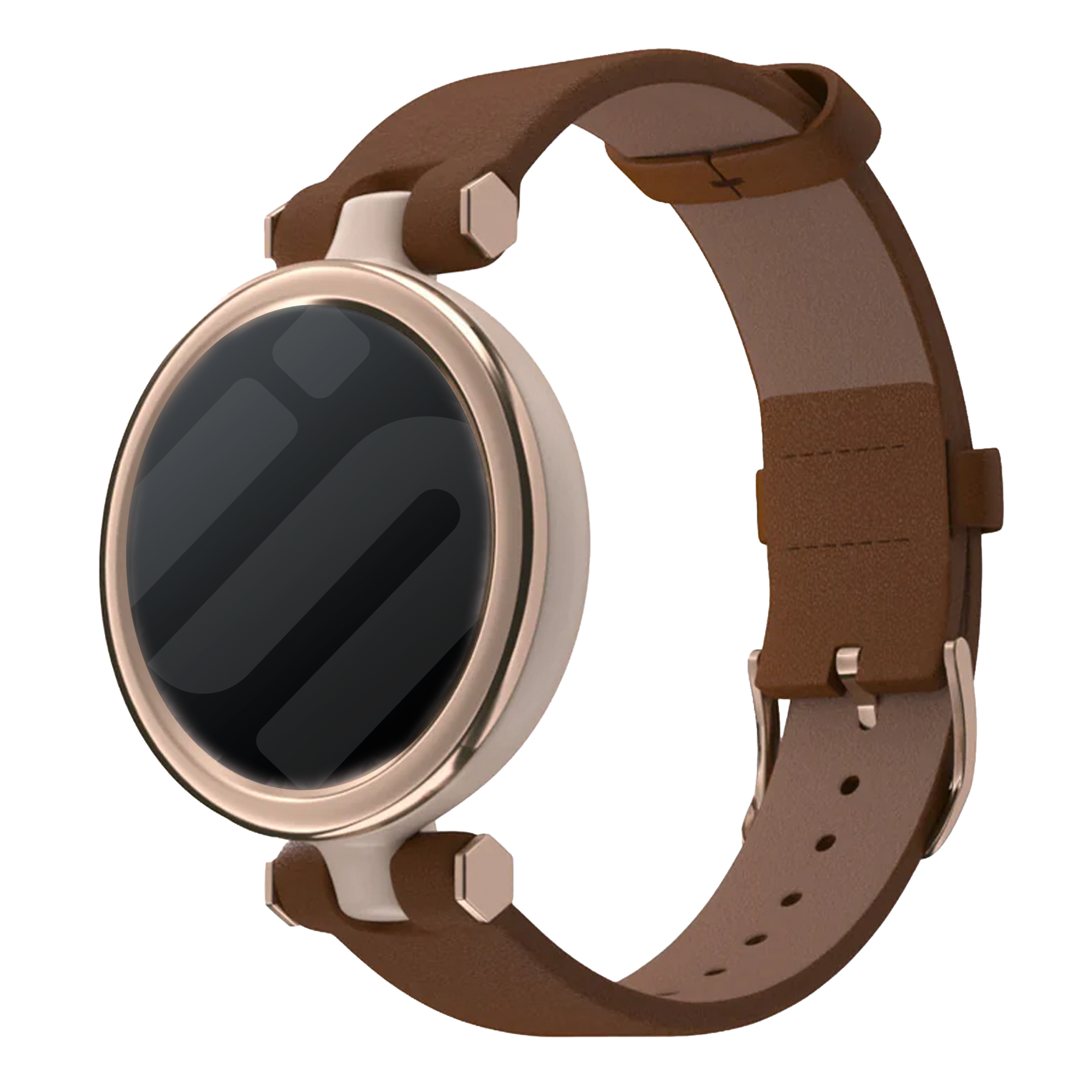 Garmin Lily leren bandje (bruin)