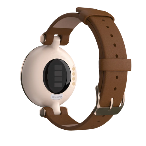 Garmin Lily leren bandje (bruin)