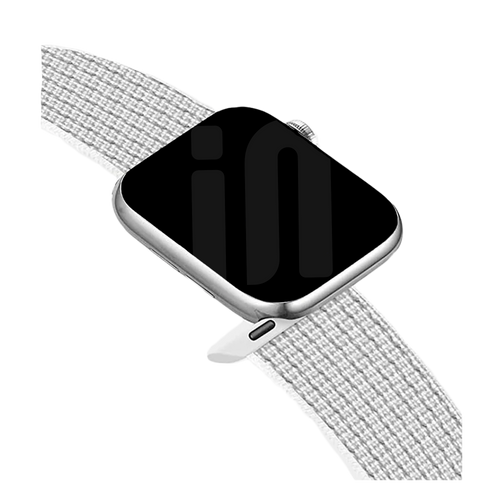 Apple Watch Nylon Loop Strap (White)