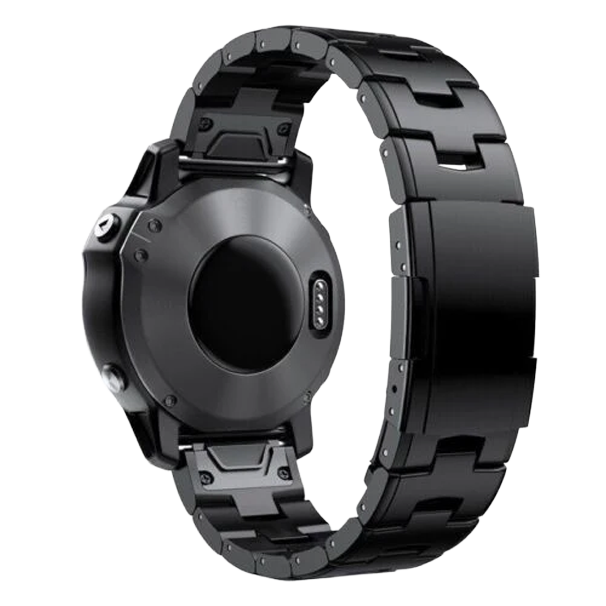 Bracelet titane Garmin Quatix 3 / 6x / 7x Solar (noir)