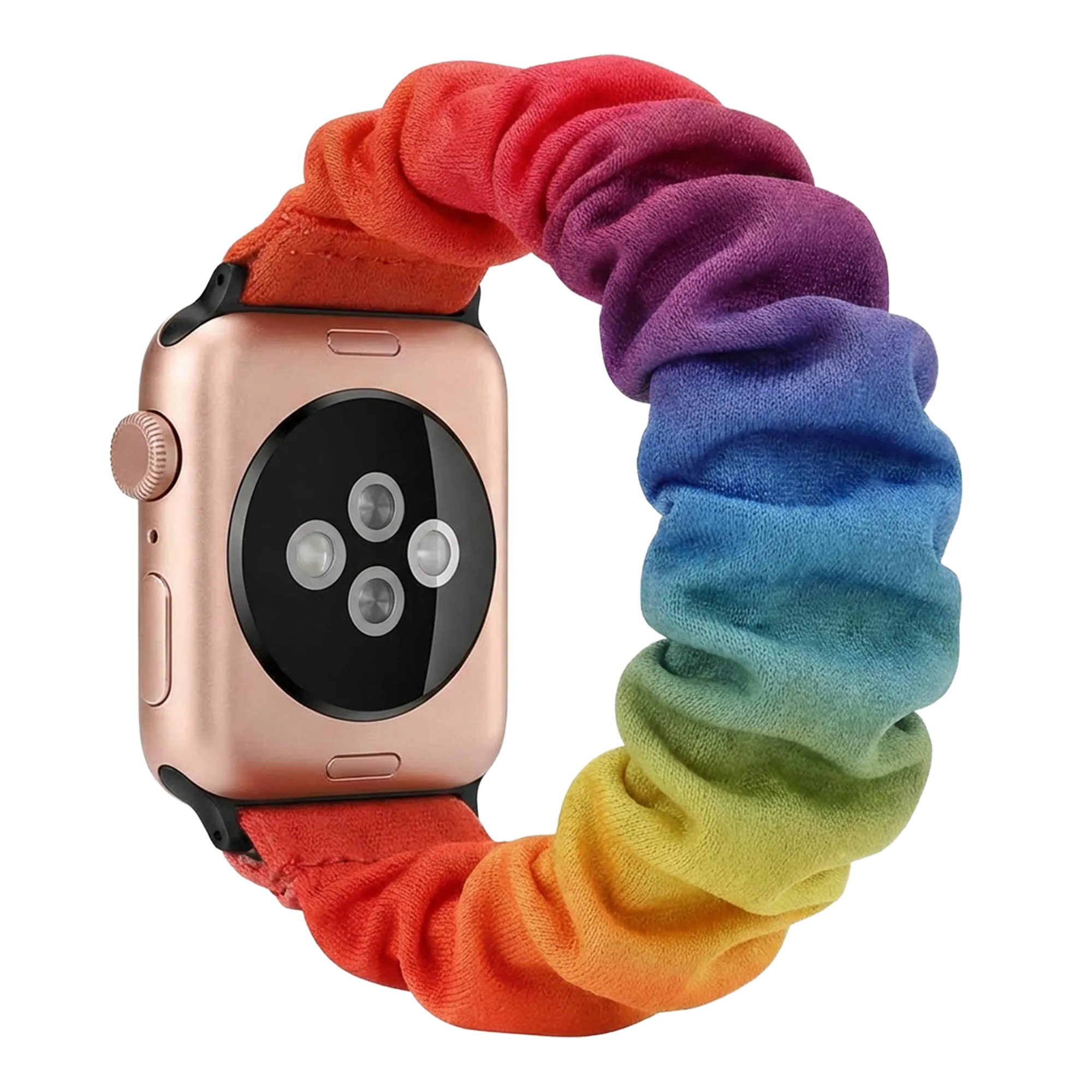 Apple Watch Scrunchie bandje (kleurrijk)