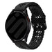 Coros Apex 42mm Patterned Silicone Strap (Black)