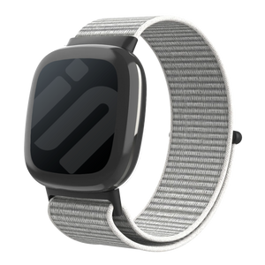 Fitbit Versa 4 Nylon Strap (Grey)