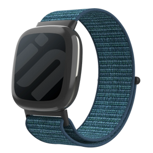 Correa nylon Fitbit Versa 4 (azul)