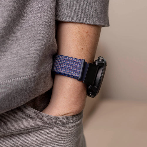 Garmin Fenix 8 - 47mm nylon band (blauw)