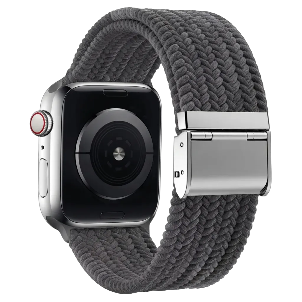 Apple Watch gevlochten bandje (space grey)