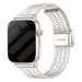 Bracelet acier inoxydable Apple Watch (lumière stellaire)