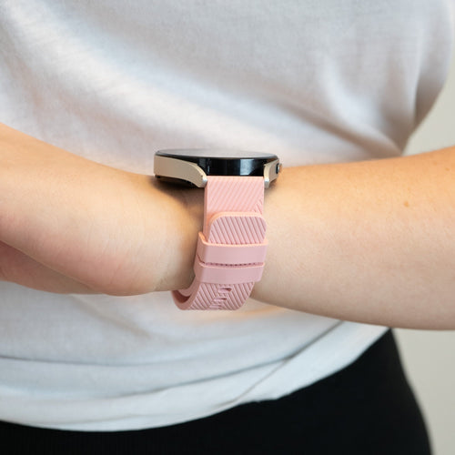 Bracelet silicone 'Deluxe' Suunto Race 2 (rose)