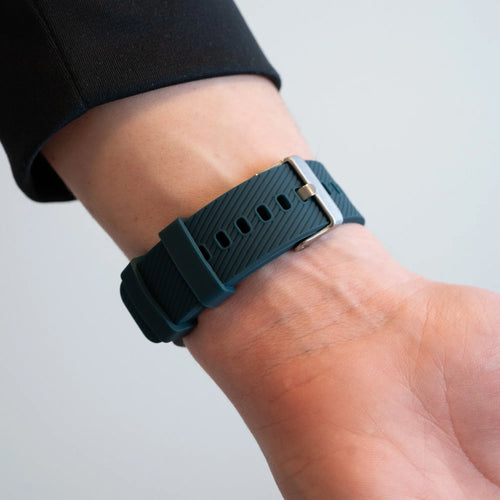 Bandz Levowatch Tiny Silicone Strap 'Deluxe' (Dark Green)