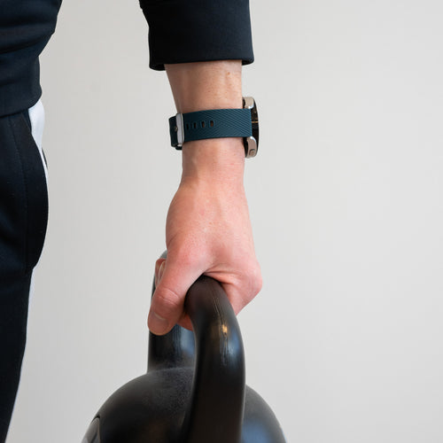 Bandz Correa silicona 'De lujo' Amazfit Bip 6 (verde oscuro)