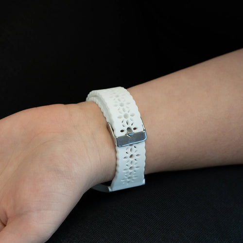 Bandz Correa silicona estampada Levowatch Tiny (blanco)