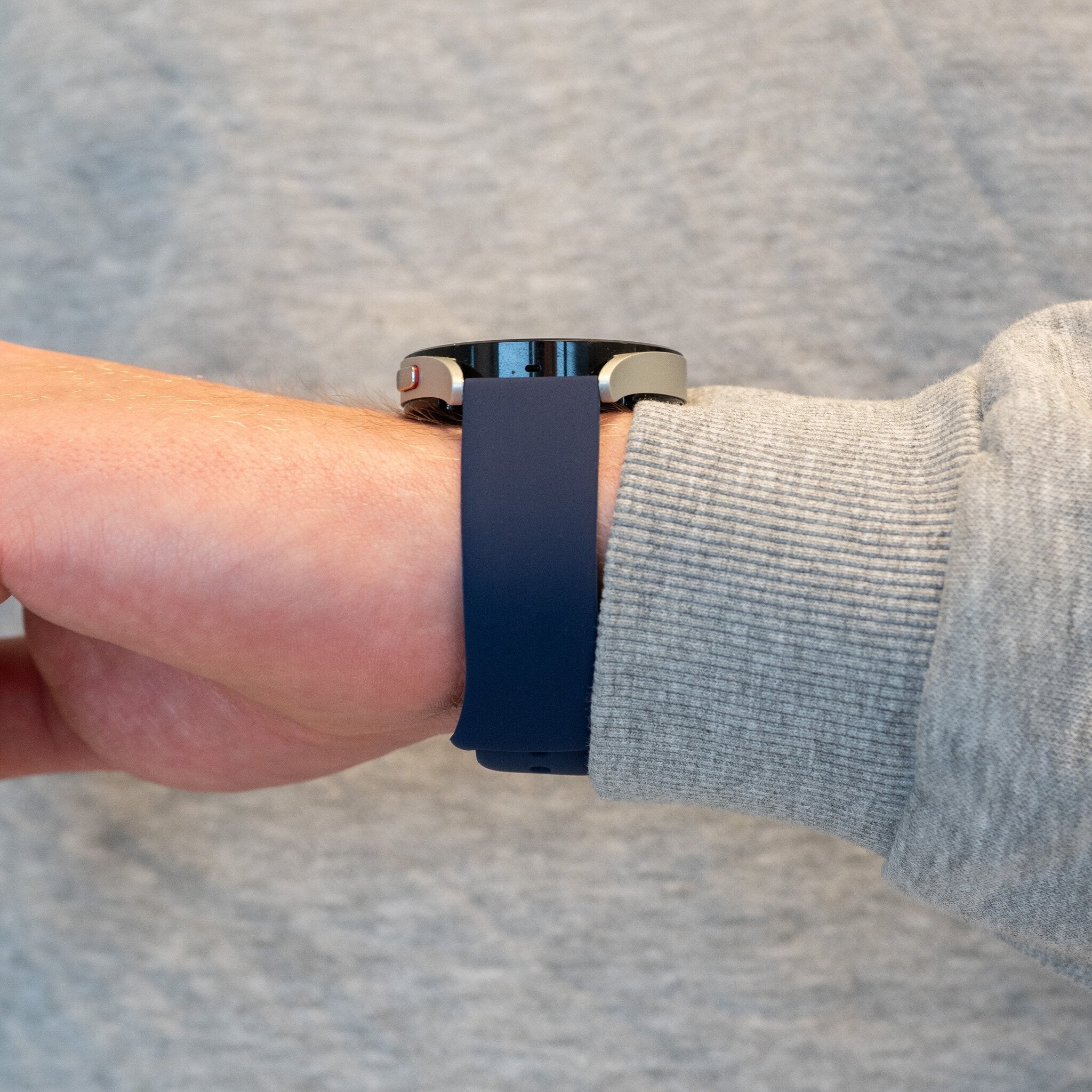 Bandz OnePlus Watch Lite Sport Strap 'Deluxe' (Dark Blue)