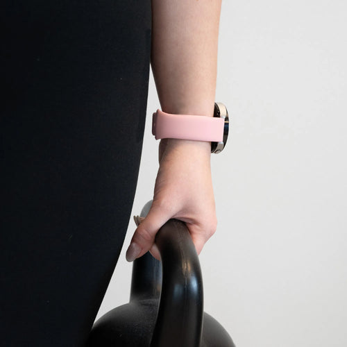 Bandz Levowatch Tiny Sport Strap 'Deluxe' (Light Pink)