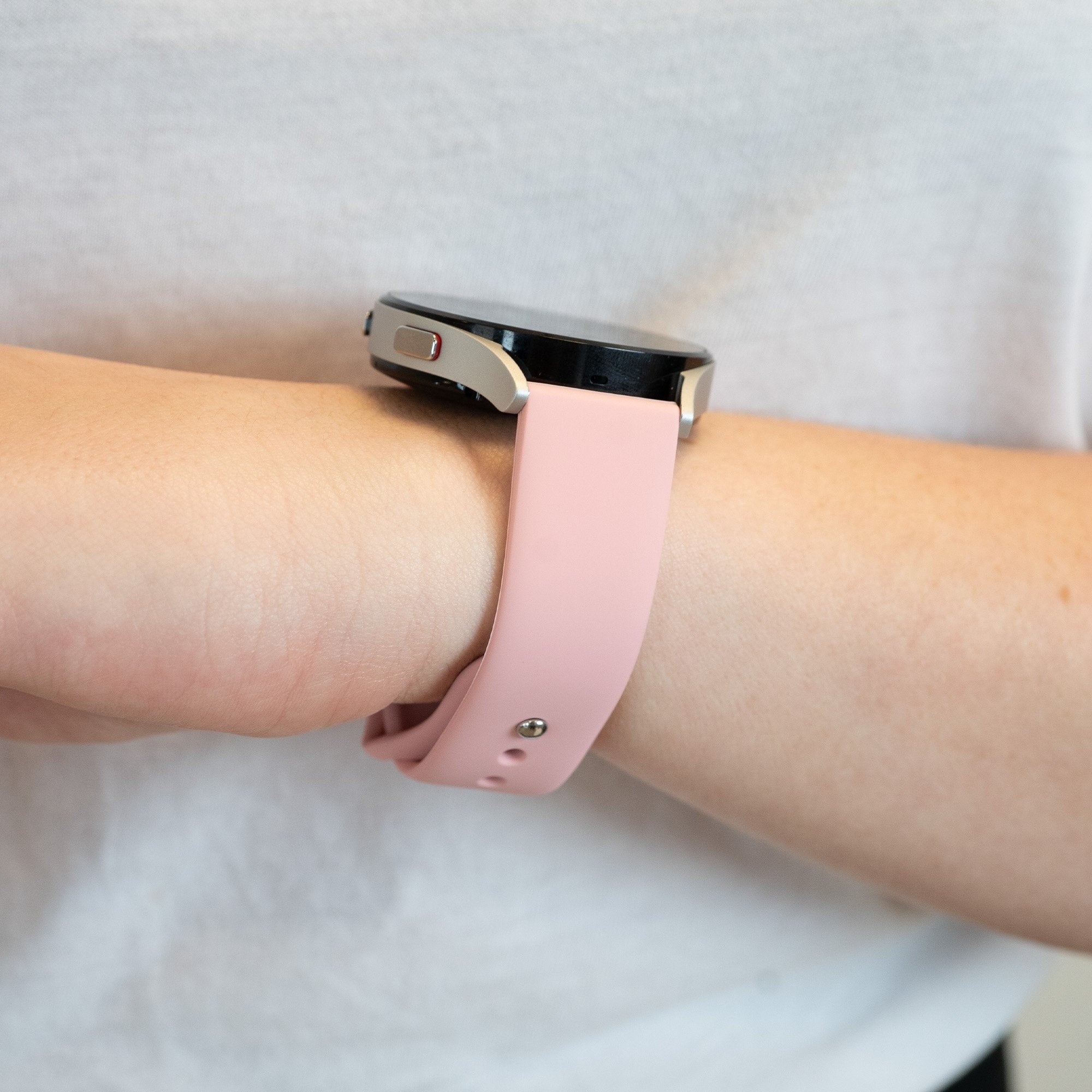 Bandz Coros Apex 42mm Sport Strap 'Deluxe' (Bright Pink)