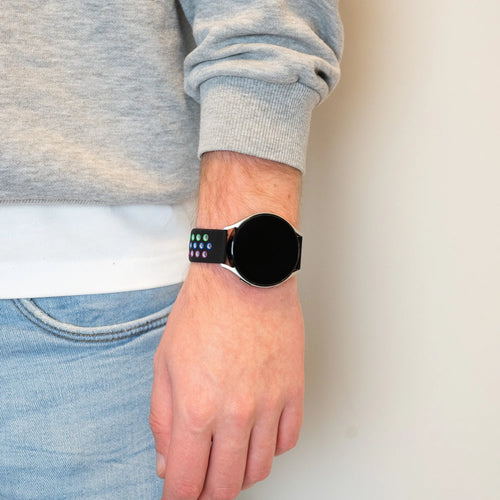 Bandz Levowatch Tiny Sport Strap 'Deluxe' (Black/Colourful)