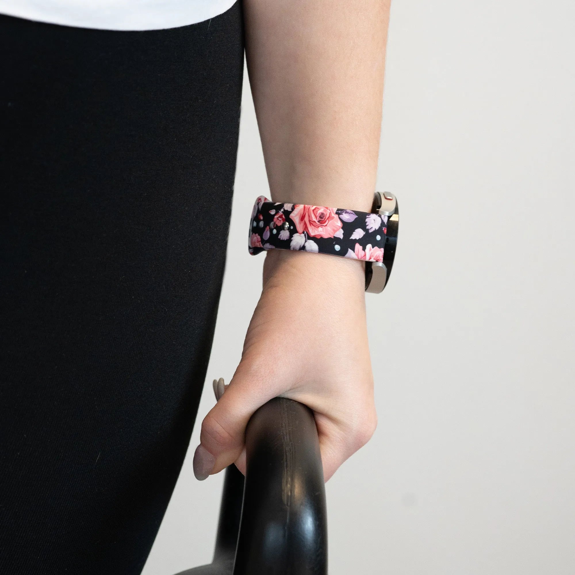 Bandz Actyve Smartwatch 20mm Patterned Strap (Flowers)