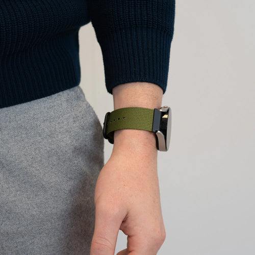 Bandz Bracelet nylon à boucle Levowatch Tiny (vert)