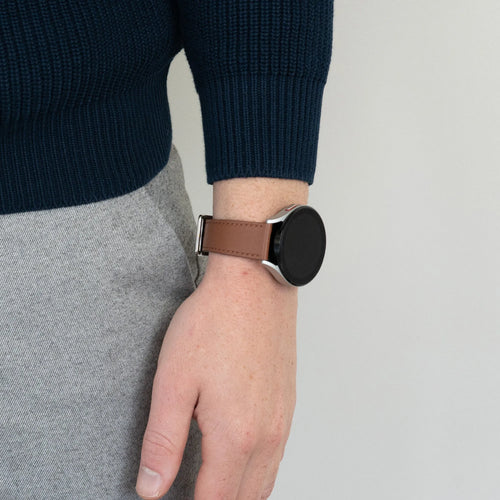 Bandz Levowatch Tiny Leather Strap 'Deluxe' (Brown)