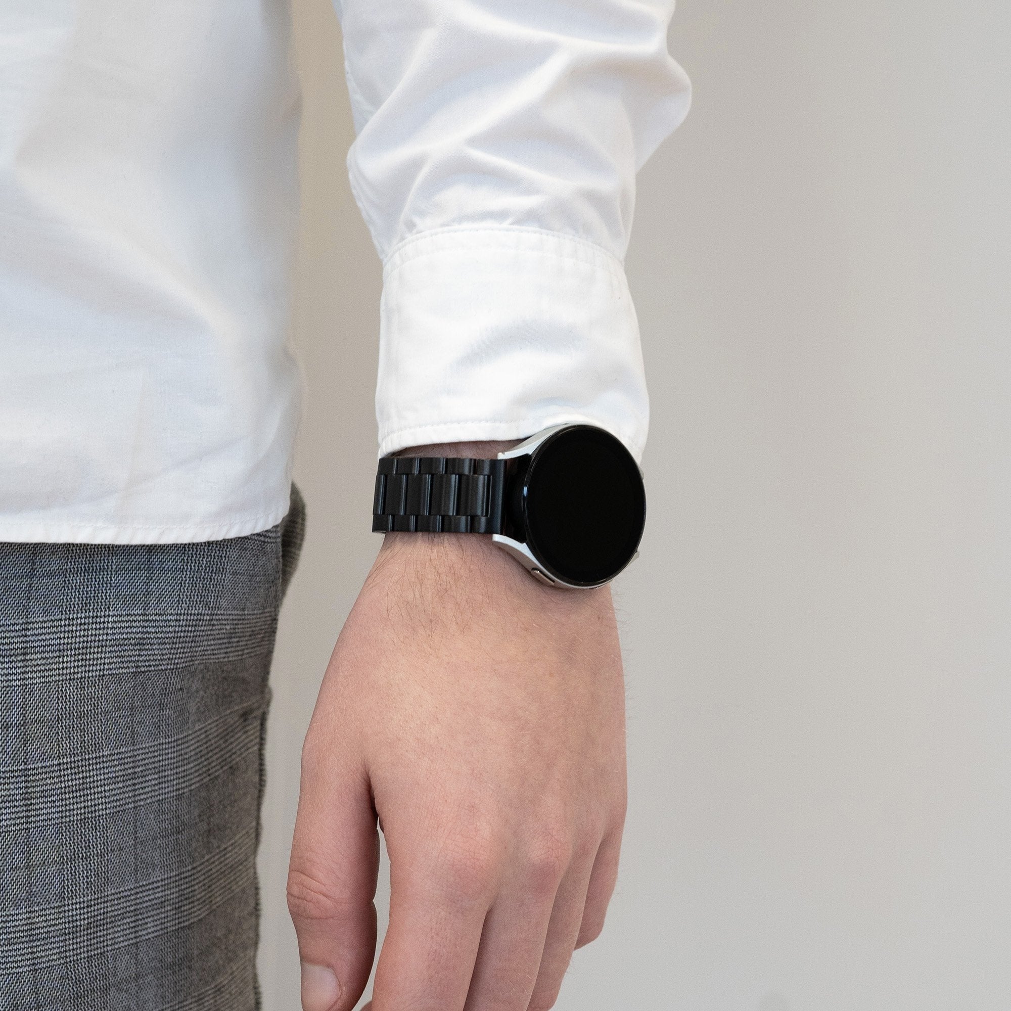 Bandz Correa acero 'Clásico' Redmi Watch 5 Lite (negro)
