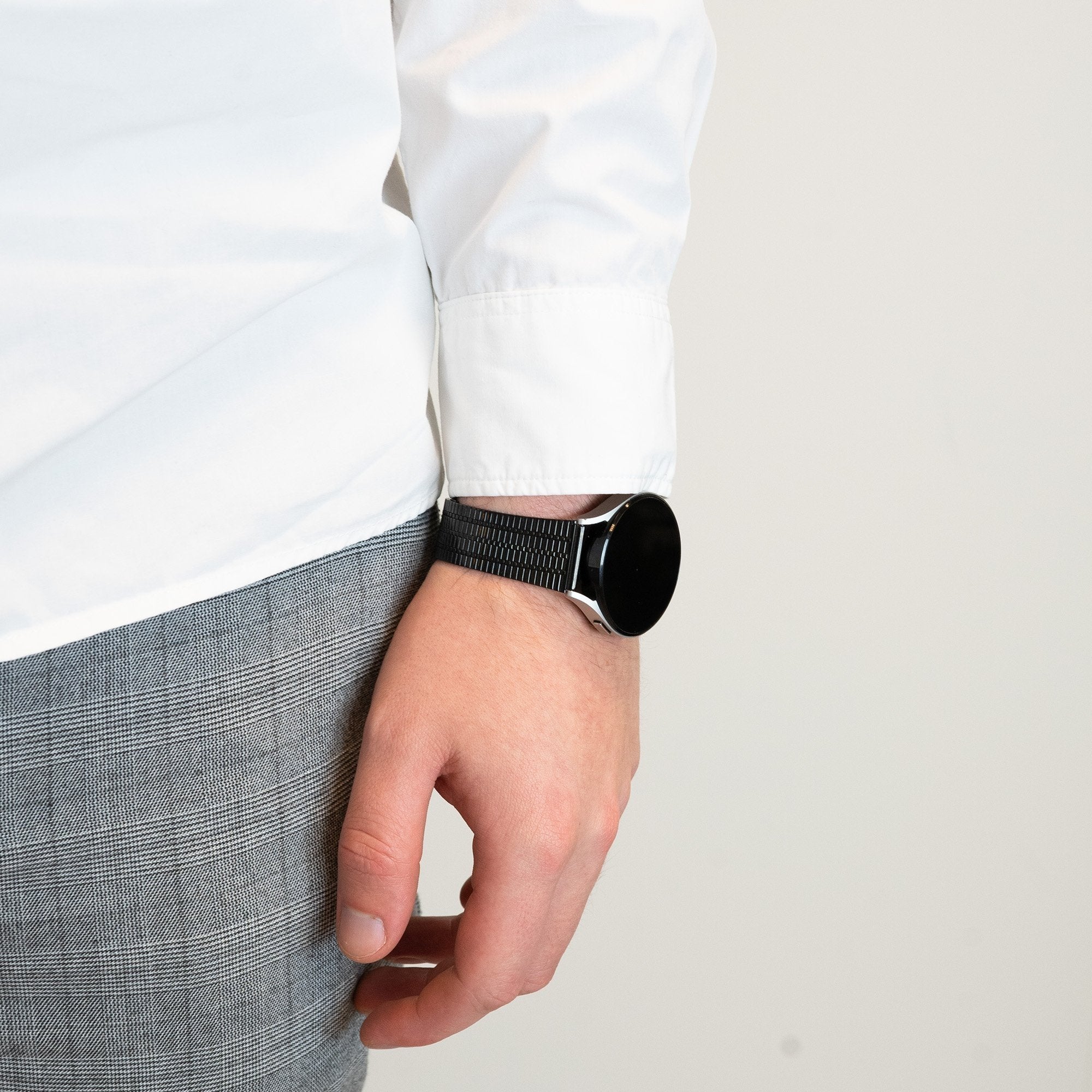 Bandz Correa acero ajustable Redmi Watch 5 Lite (negro)