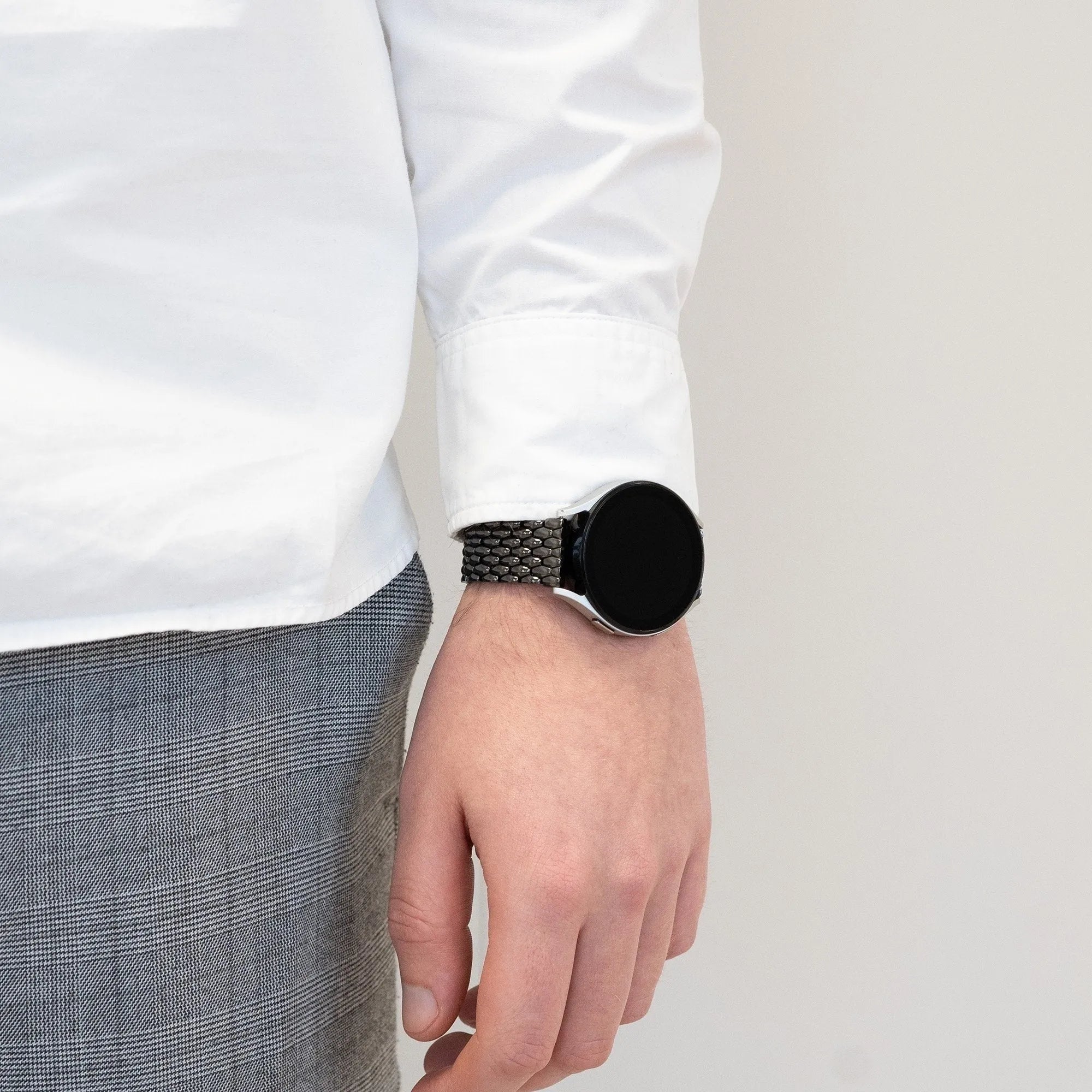 Bandz Coros Apex 2 Pro Steel Strap 'Dragon' (Black)