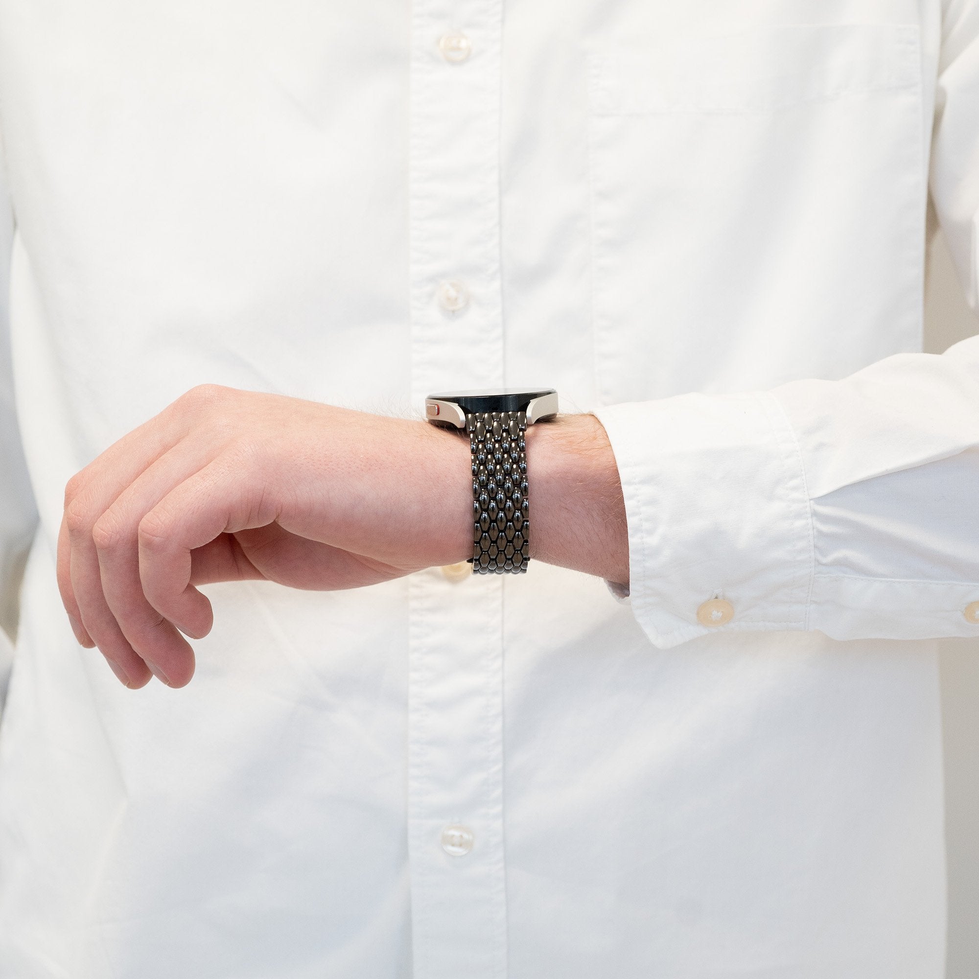 Bandz Correa acero 'Dragón' Huawei Watch GT 5 - 46mm (negro)
