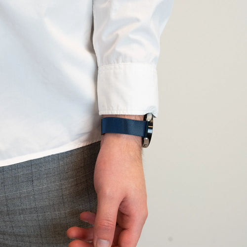 Bandz Levowatch Tiny Milanese Loop Strap (Blue)