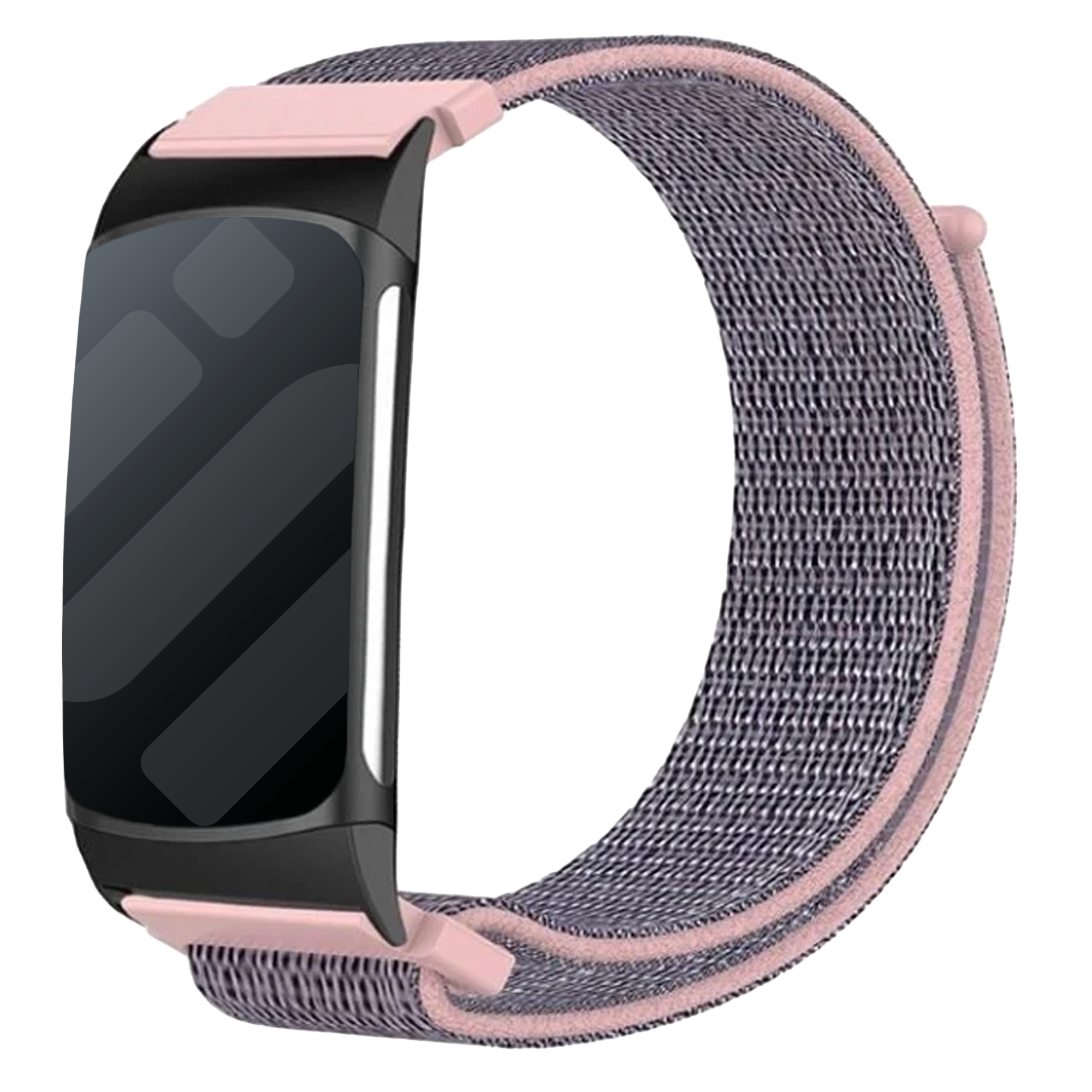 Fitbit Charge 6 Nylon Strap (Pink)