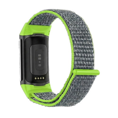 Fitbit Charge 6 Nylonarmband (Blitz)
