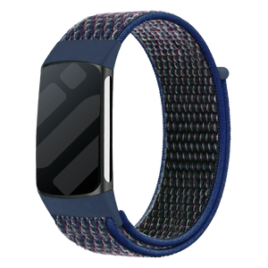 Bracelet nylon Fitbit Charge 6 (indigo bleu)