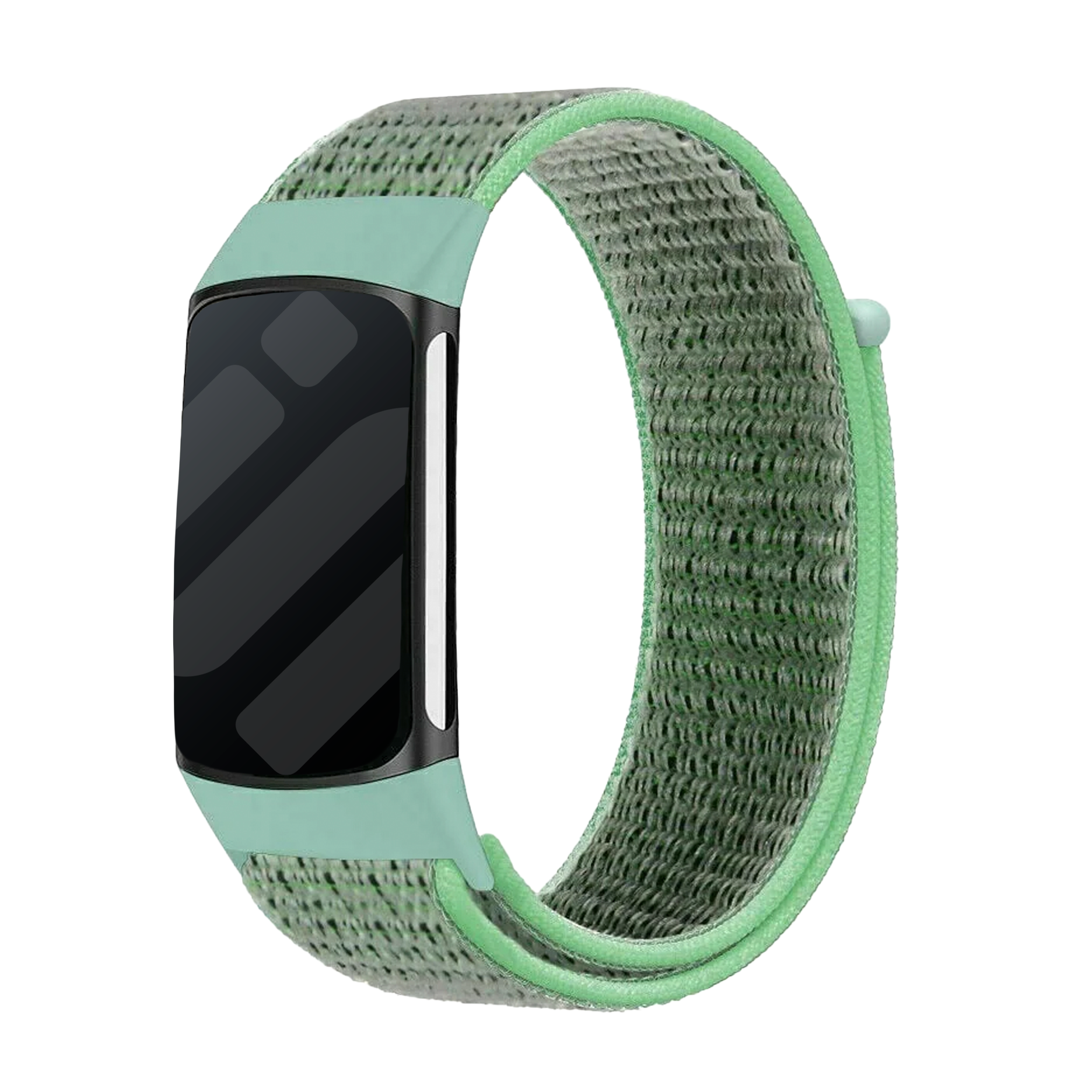 Fitbit Charge 6 Nylon Strap (Mint Green)