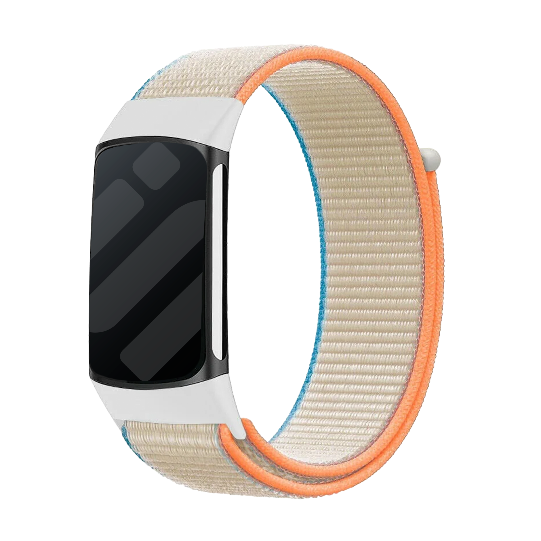 Fitbit Charge 6 Nylon Strap (Beige)