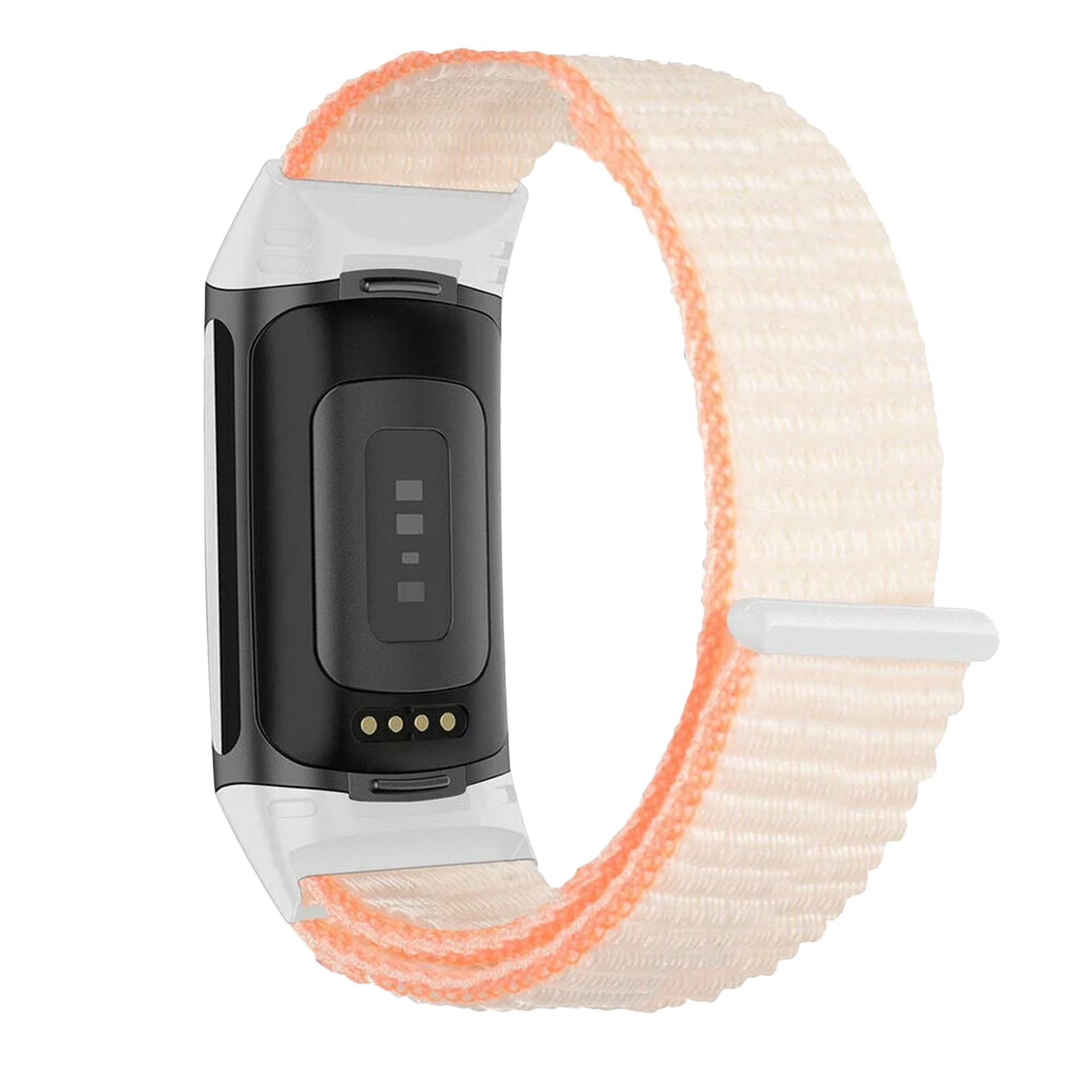 Fitbit Charge 6 Nylon Strap (Beige)