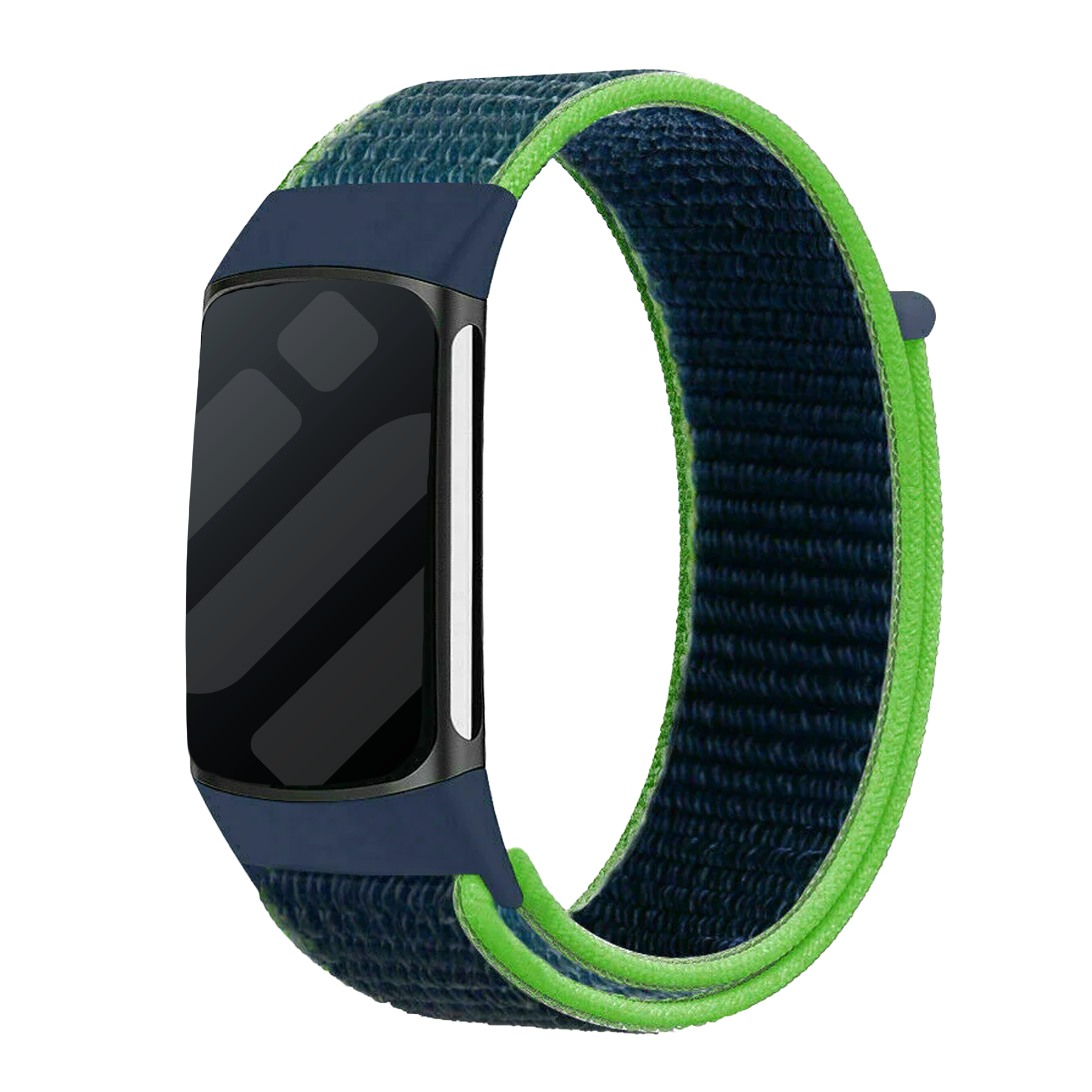 Fitbit Charge 6 Nylon Strap (Lime Green)
