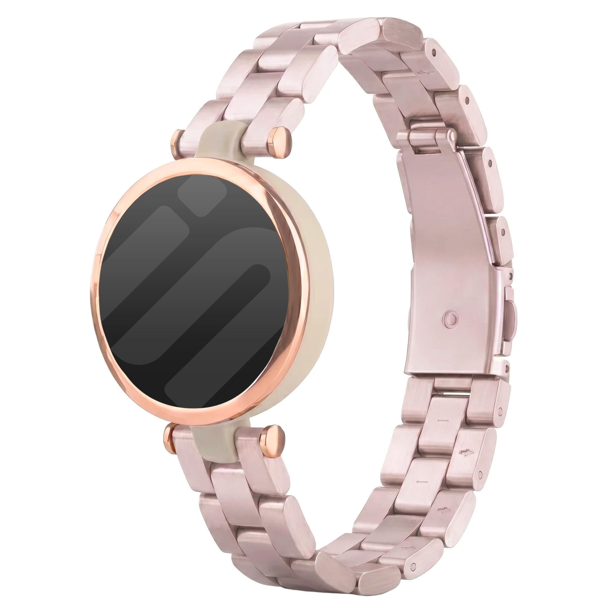 Garmin Lily stalen band (roze)