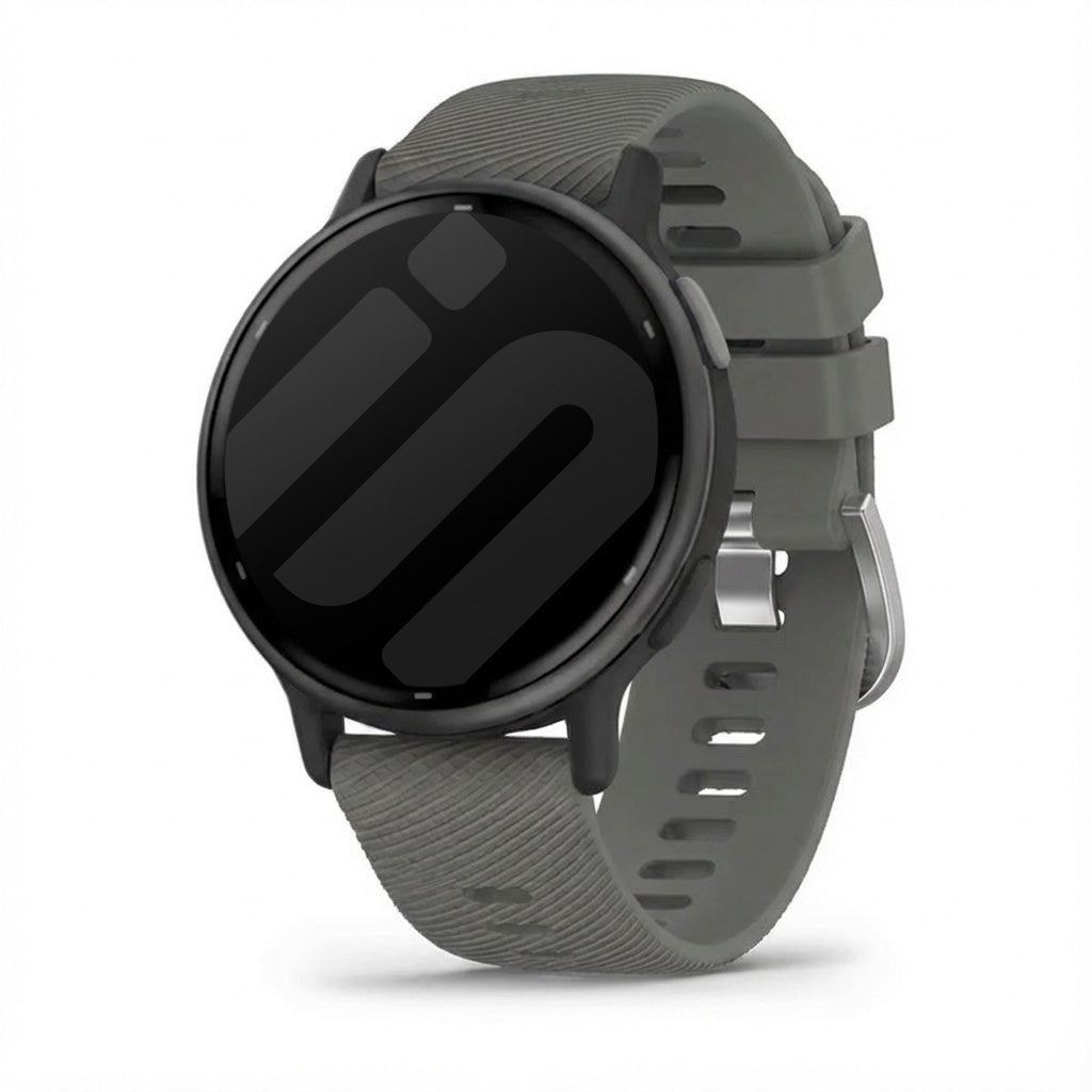 Garmin Vivoactive 5 Silikonarmband (Dunkelgrau)